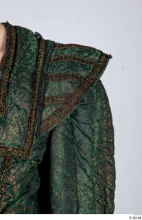  Photos Man in Historical Dress 38 17th century green decorated jacket historical clothing lace shoulder upper body 0001.jpg